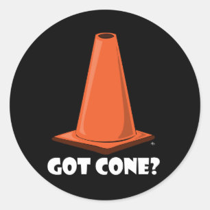 Adesivo Redondo CONE OBTIDO 1t