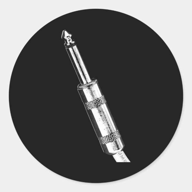 Adesivo Redondo Conector de cabo (Frente)