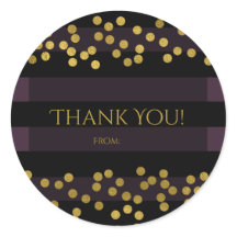 Confetes Falsos de Folha Dourada e Roxa Favor