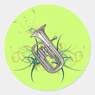 Adesivo Redondo Confetti Baritone