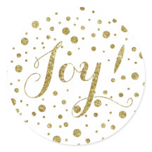 Confetti Dourado Glitter Joy Holiday Sparkle