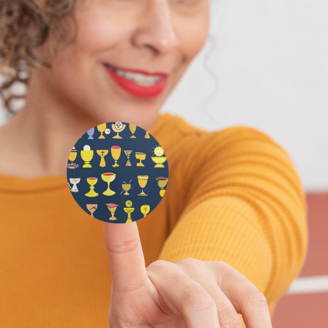 Adesivo Redondo Conflitos Religiosos (Criador carregado)