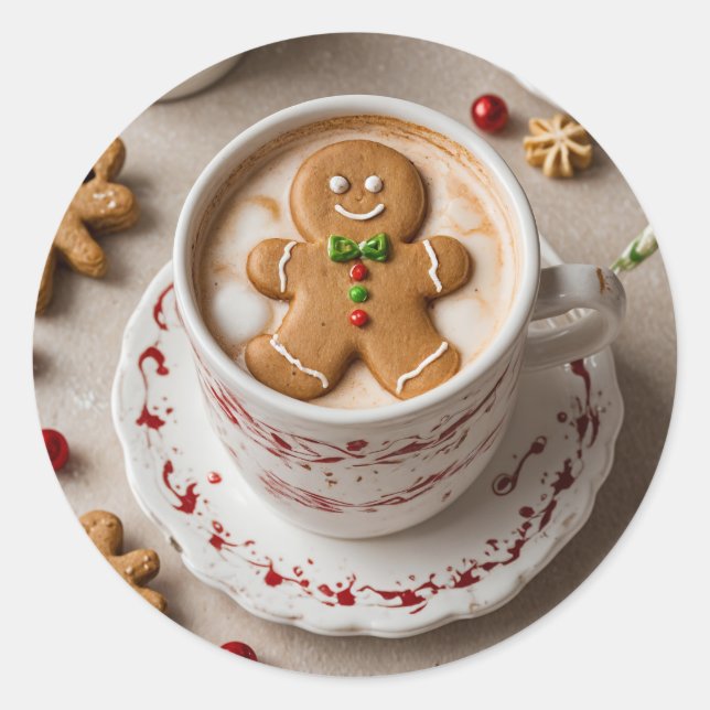 Adesivo Redondo Conforto e alegria (Frente)