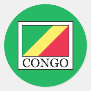 Adesivo Redondo Congo