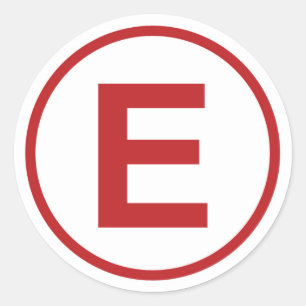 Adesivo Redondo Conjunto de Decomposições do Extinguista de Fogo d