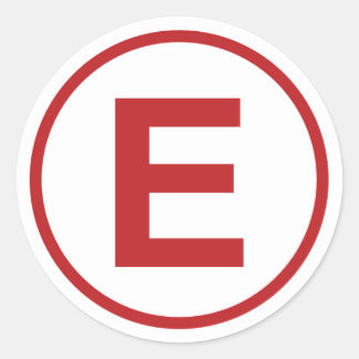 Adesivo Redondo Conjunto de Decomposições do Extinguista de Fogo d