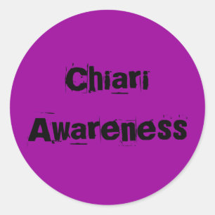 Adesivo Redondo Consciência de Chiari