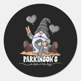 Adesivo Redondo Consciência de Parkinsons