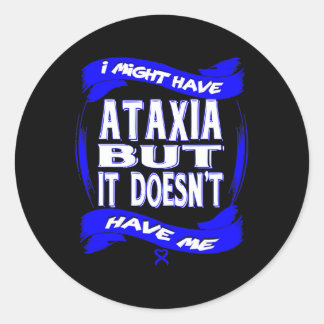 Adesivo Redondo Conscientização da Ataxia 4