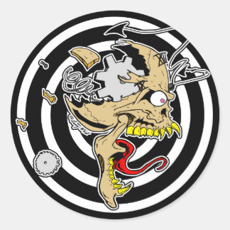 Adesivo Redondo Consegui o tempo