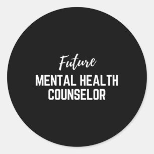 Adesivo Redondo Conselheiro de Saúde Mental Futuro
