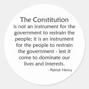 Adesivo Redondo Constituição