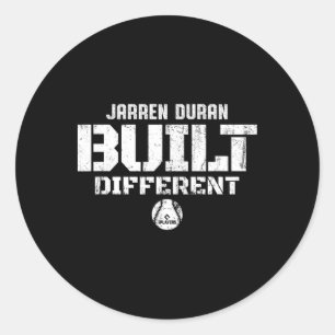 Adesivo Redondo Construído Jarren Duran Boston Sell Mlbpa