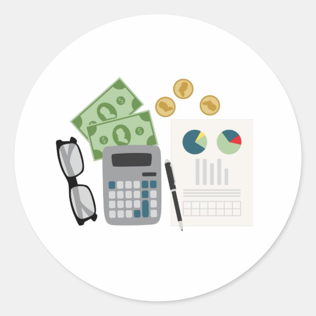 Adesivo Redondo Contador (Frente)