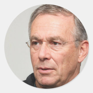 Adesivo Redondo Continue nadando