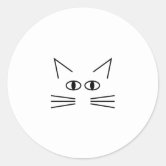Vector a ilustração dos desenhos animados com gatos coloridos do kawaii  apropriados para o projeto ajustado da etiqueta do nome da criança, o nome  do rótulo e o conjunto de etiqueta imprimível