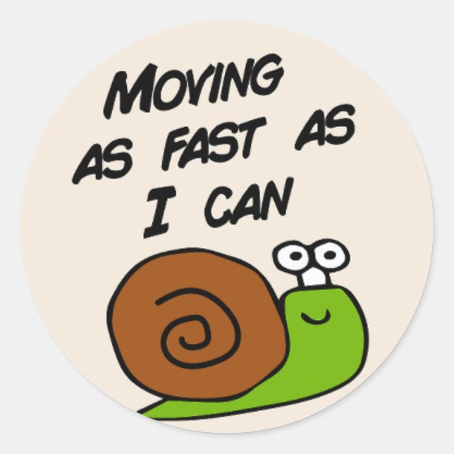 Adesivo Redondo Controlador de Estudante de Carro Lento e pára-cho (Frente)