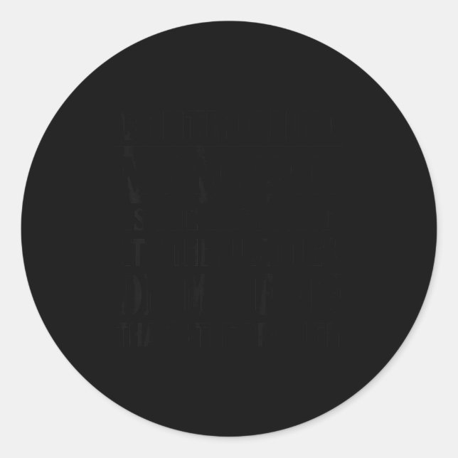 Adesivo Redondo Controlling My Mouth Is The Easy Part It's The Sub (Frente)