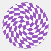 Controlos Vermelhos De Verificação Roxo Verificado