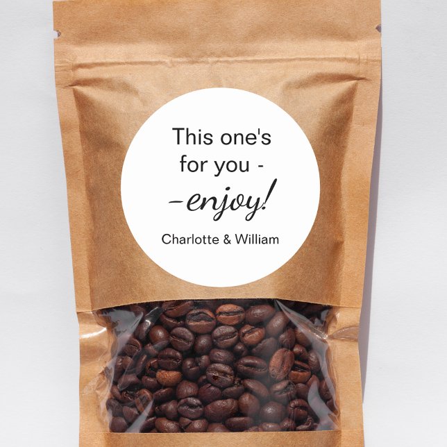 Adesivo Redondo Convidados favorecem casamento branco preto (Criador carregado)