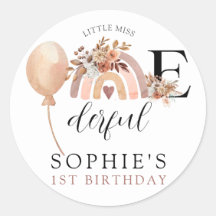 Convite de Aniversário de Uma Maravilhosa Rainbow