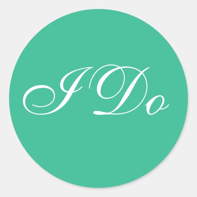 Adesivo Redondo Convite de casamento Mountain Meadow (Frente)