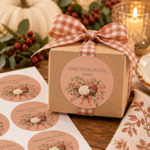 Convite Elegante para Friendsgiving | Arco de Terr