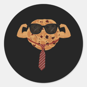 Adesivo Redondo Cookie difícil - Legal