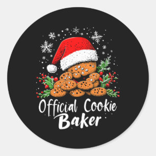 Adesivo Redondo Cookie Oficial Ker Camisa Crianças Adultas Mulhere