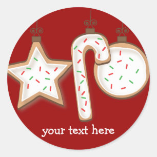 Adesivo Redondo Cookie Yummy Stickers