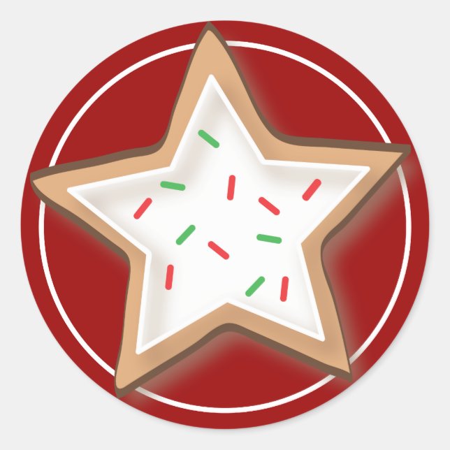 Adesivo Redondo Cookie Yummy Stickers (Frente)