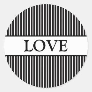 Adesivo Redondo Coordenando os selos de envelopes distribuídos