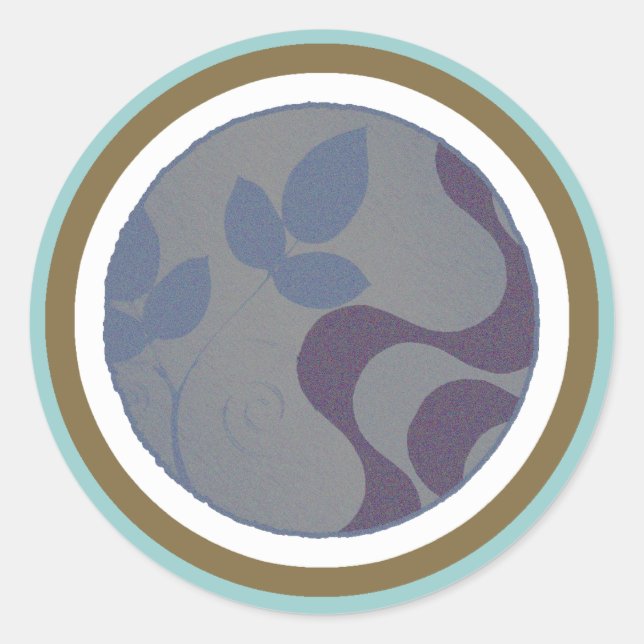 Adesivo Redondo Copacabana em círculo (Frente)