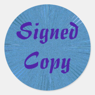 Adesivo Redondo Cópia assinada - Autocolantes redondos ( nº 1)
