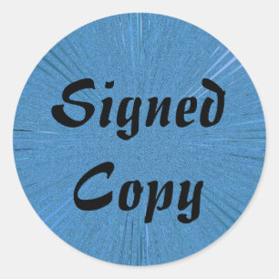 Adesivo Redondo Cópia assinada - Autocolantes redondos ( nº 1)