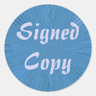 Adesivo Redondo Cópia assinada - Autocolantes redondos ( nº 2)