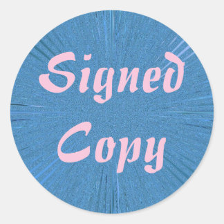 Adesivo Redondo Cópia assinada - Autocolantes redondos ( nº 3)