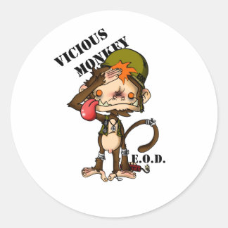 Adesivo Redondo Cópia Vic Monk EOD Special Edition