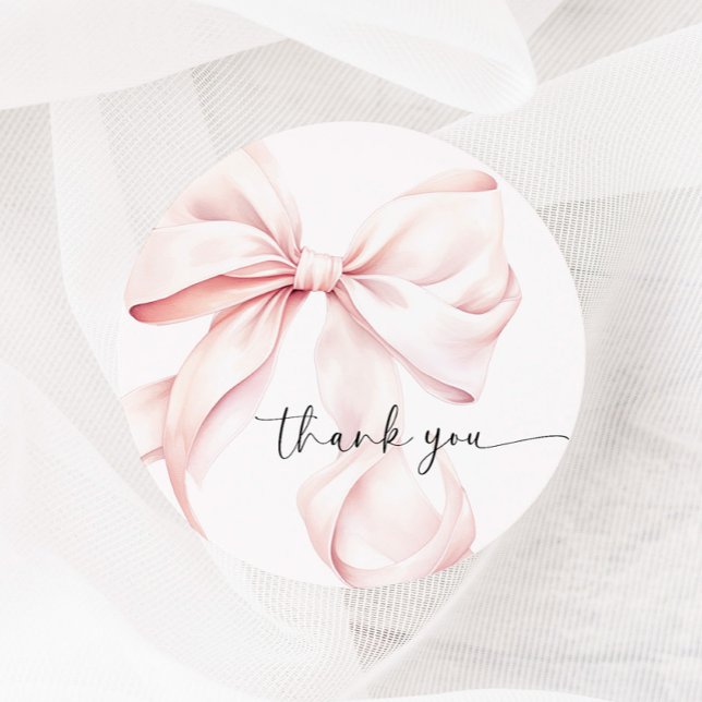 Adesivo Redondo Coquete do Arco rosa (Criador carregado)