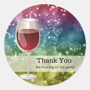 Adesivo Redondo Coquetéis