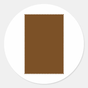 Adesivo Redondo Cor da amostra O MUSEUM Zazzle oferece Modelo