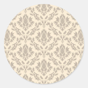 ADESIVO REDONDO COR DAMASCO 3