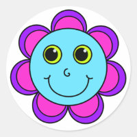 Cor-de-rosa azul e face lombar púrpura