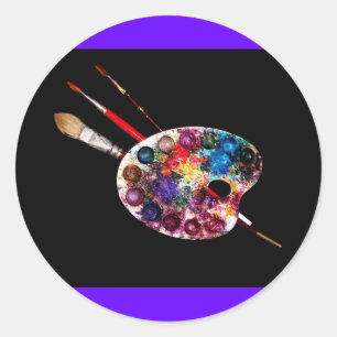 ADESIVO REDONDO COR PALETTE