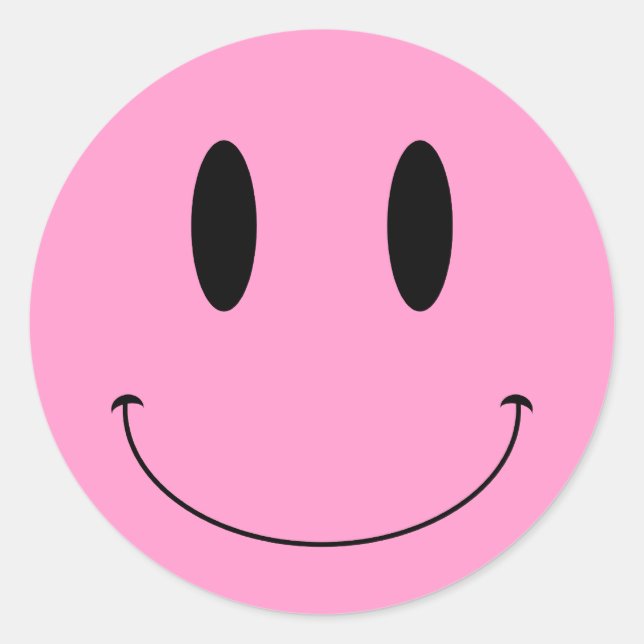 Adesivo Redondo Cor Personalizada do Rosto KRW (Frente)