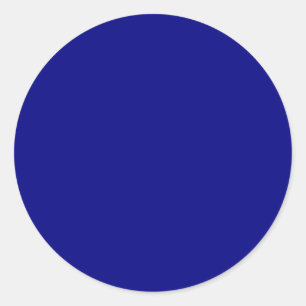 Adesivo Redondo Cor Sólido Azul do marinho