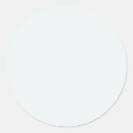 Adesivo Redondo Cor Sólido Branco do fosco | Clássico | Elegante