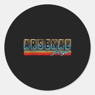 Adesivo Redondo Coração de Amor Arsenal Nge Vintage Arsenal - Arse