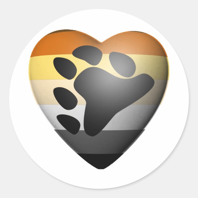 ADESIVO REDONDO CORAÇÃO DE ORGULHO DE URGÊNCIA (Frente)