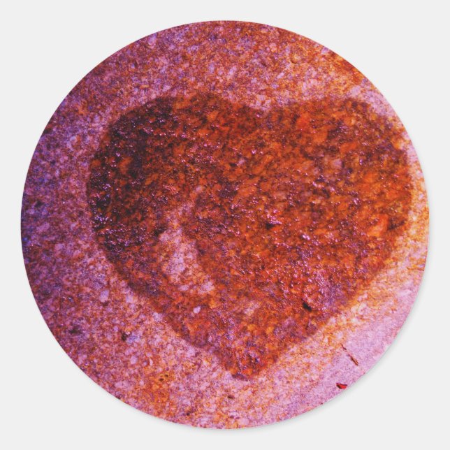 Adesivo Redondo coral rosa (Frente)